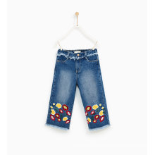 Mädchen-Jungen-neue Art-Jeans-zufällige Denim-Mode-Jeans-Hose des Kindes